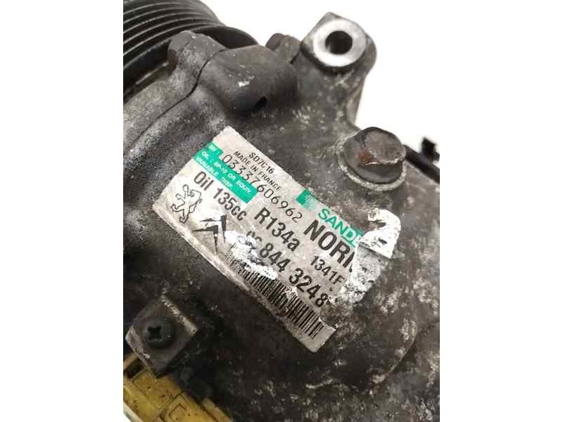 Recambio de compresor aire acondicionado para peugeot 308 sw 1.6 hdi fap cat (9hz / dv6ted4) referencia OEM IAM 968443248  