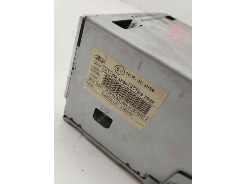 Recambio de sistema audio / radio cd para ford focus ii 1.6 tdci (109 cv / 80 kw) referencia OEM IAM 6S6118C815AG  
							