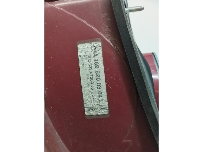 Recambio de piloto trasero izquierdo para mercedes-benz clase a (w169) a 180 cdi exclusive edition (169.007) referencia OEM IAM 