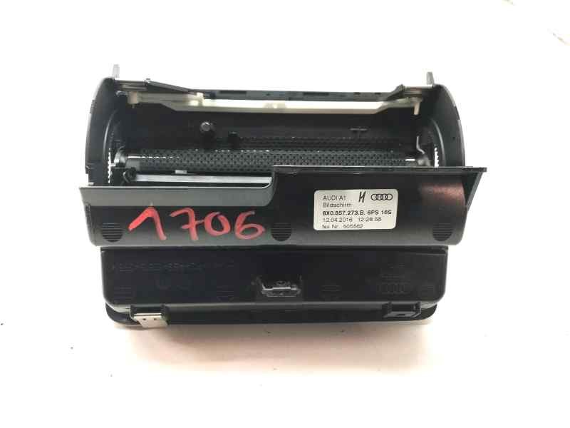 Recambio de pantalla multifuncion para audi a1 (8xk) 1.0 tsi 95 cv referencia OEM IAM 8X0857273B  