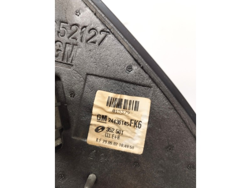 Recambio de retrovisor izquierdo para opel vectra c berlina 2.0 dti referencia OEM IAM 24436145  