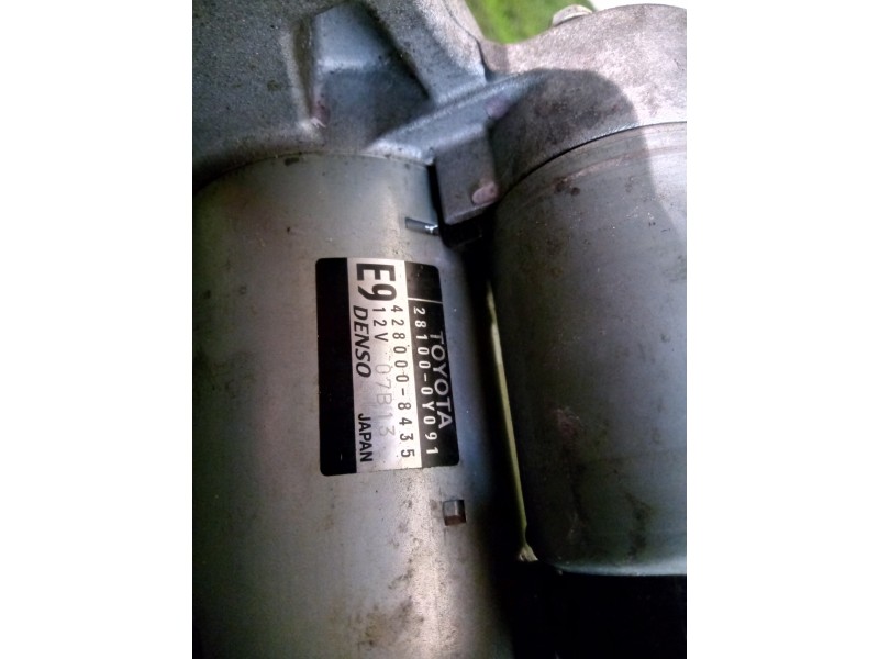 Recambio de motor arranque para toyota yaris active referencia OEM IAM 4280008435  