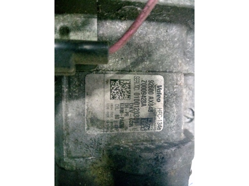 Recambio de compresor aire acondicionado para nissan note (e11e) 1.4 cat referencia OEM IAM 92600AX84B  