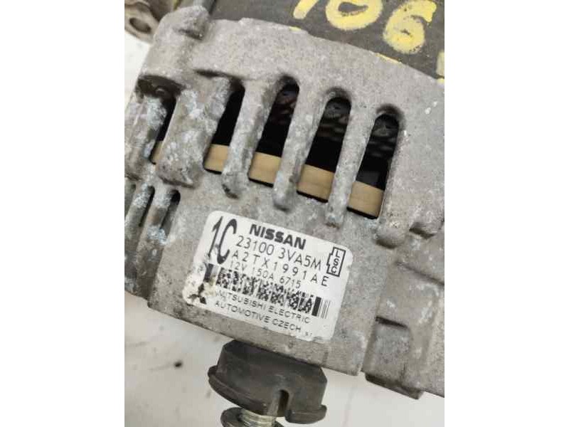 Recambio de alternador para nissan note n-tec referencia OEM IAM 231003VA5M  