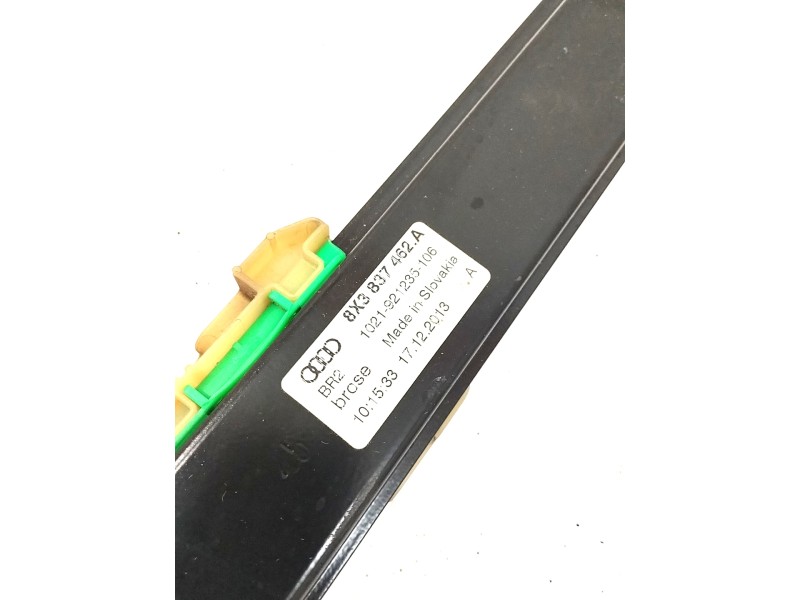 Recambio de elevalunas delantero derecho para audi a1 (8x) 1.2 16v tfsi referencia OEM IAM 8X3837462A  