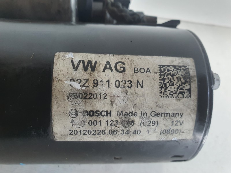 Recambio de motor arranque para volkswagen touran (1t3) 1.6 tdi dpf referencia OEM IAM   