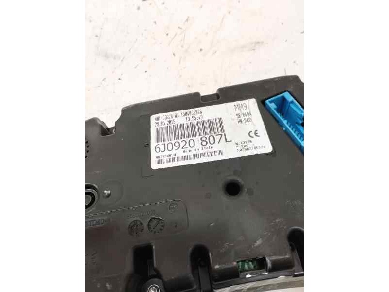 Recambio de cuadro instrumentos para seat ibiza (6j5) 1.6 tdi referencia OEM IAM 6J0920807L  