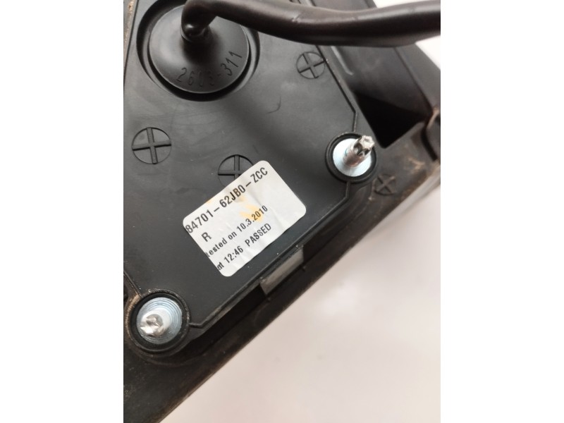 Recambio de retrovisor derecho para suzuki swift berlina (mz) a01s referencia OEM IAM 8470162JB0Z  