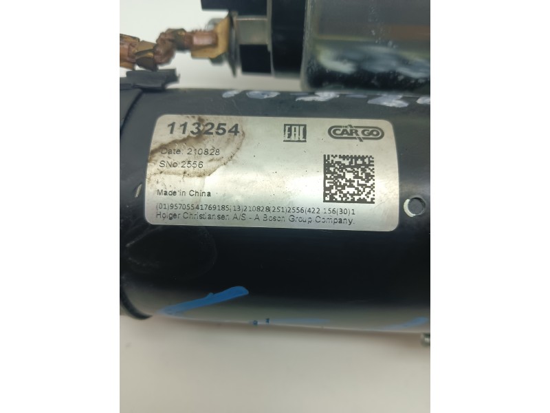 Recambio de motor arranque para peugeot 206 berlina 1.4 hdi referencia OEM IAM 113254  