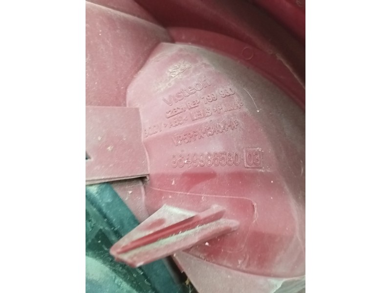 Recambio de piloto trasero derecho para peugeot 207 1.4 referencia OEM IAM 9649986580  