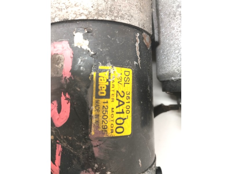 Recambio de motor arranque para kia picanto 1.1 crdi active referencia OEM IAM 361002A100  