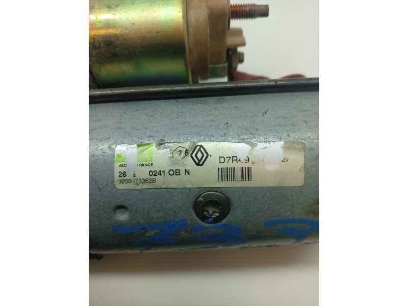 Recambio de motor arranque para renault laguna ii grandtour (kg0) 1.9 dci diesel referencia OEM IAM 8200075362B  
							