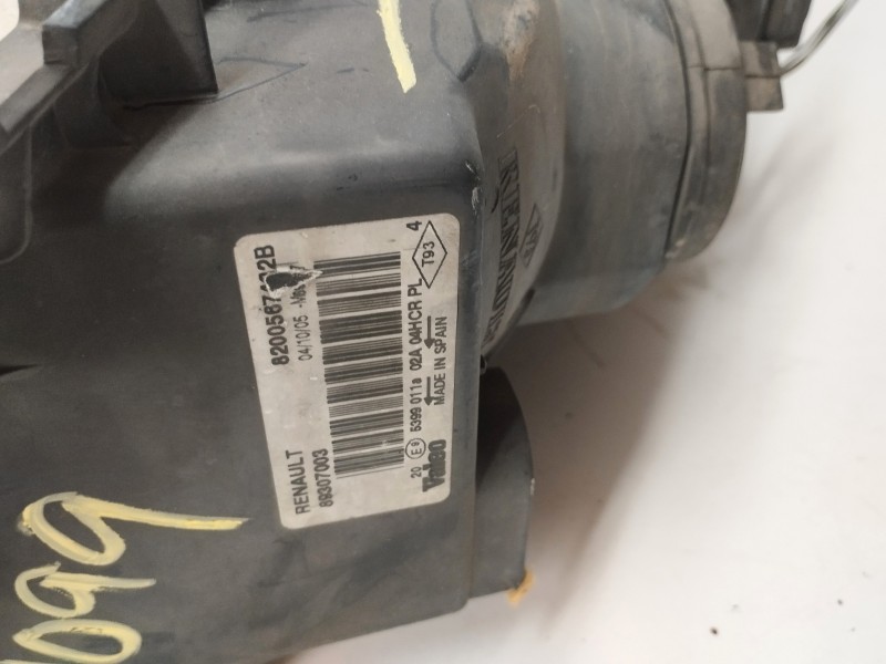 Recambio de faro derecho para renault megane ii coupe/cabrio 1.9 dci diesel referencia OEM IAM 89307003  