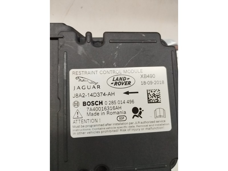 Recambio de kit airbag para jaguar i-pace se referencia OEM IAM J8A214D374AH  