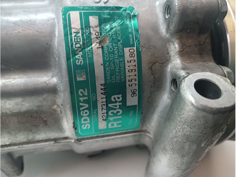 Recambio de compresor aire acondicionado para citroën xsara picasso 2.0 hdi cat (rhy / dw10td) referencia OEM IAM 4217311444  