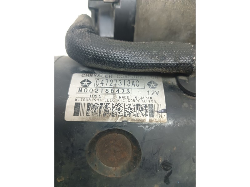 Recambio de motor arranque para chrysler voyager (rg) 2.5 crd cat referencia OEM IAM 04727313AC  