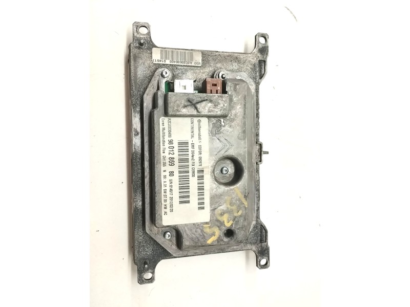 Recambio de pantalla multifuncion para peugeot 508 sw 2.0 16v hdi fap referencia OEM IAM 9801286980  