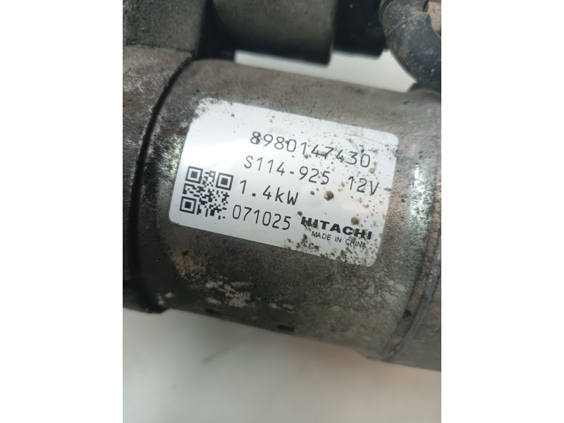 Recambio de motor arranque para opel astra gtc enjoy referencia OEM IAM 8980147430  