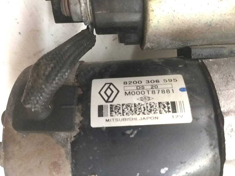 Recambio de motor arranque para renault megane ii berlina 5p 1.5 dci diesel referencia OEM IAM 8200306595  
							