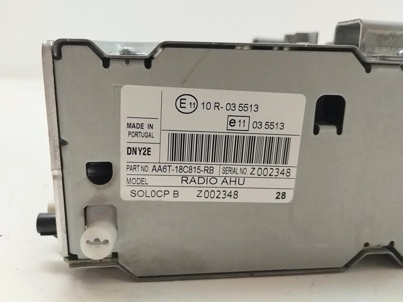 Recambio de sistema audio / radio cd para ford fiesta (cb1) titanium referencia OEM IAM AA6T18C815RB  