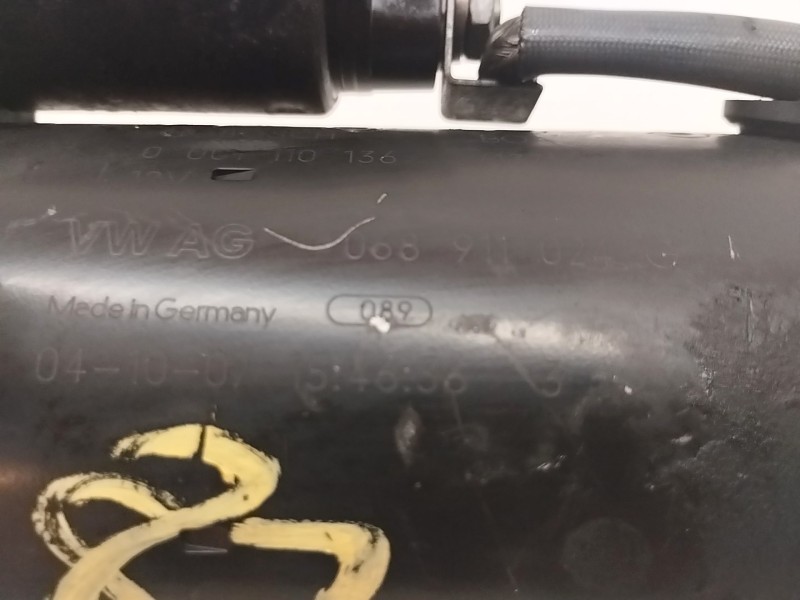 Recambio de motor arranque para volkswagen passat berlina (3b3) advance referencia OEM IAM 0001110136  