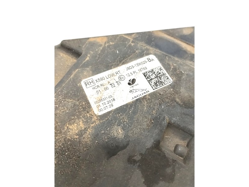 Recambio de faro derecho para jaguar i-pace se referencia OEM IAM J9D313W029  