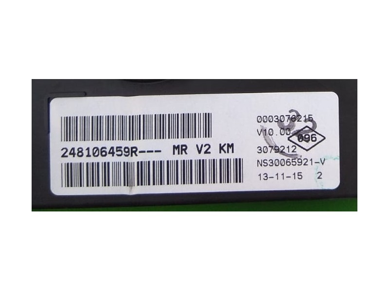 Recambio de cuadro instrumentos para dacia logan mcv ii 1.5 dci diesel fap cat referencia OEM IAM 248106459R  
							