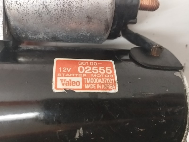 Recambio de motor arranque para hyundai i10 1.1 12v cat referencia OEM IAM 3610002555  