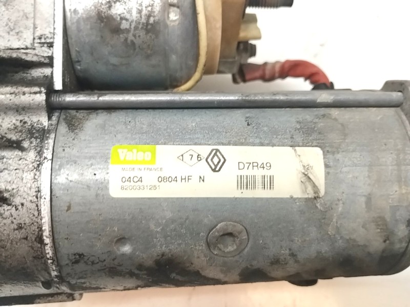 Recambio de motor arranque para renault scenic ii 1.9 dci diesel referencia OEM IAM 8200331251  