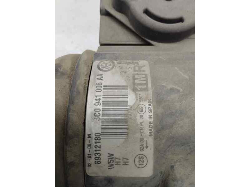 Recambio de faro derecho para volkswagen passat berlina (3c2) 2.0 tdi 140 cv referencia OEM IAM 3C0941006AA  