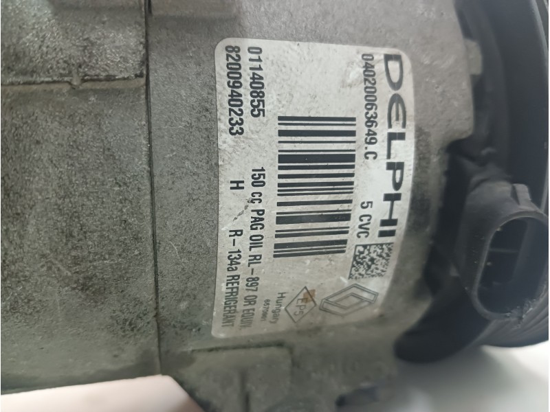 Recambio de compresor aire acondicionado para renault megane ii berlina 5p 1.9 dci diesel referencia OEM IAM 8200940233  
