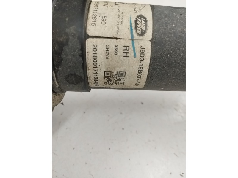 Recambio de amortiguador delantero derecho para jaguar i-pace se referencia OEM IAM J9D318B037AD  