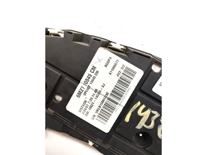 Recambio de cuadro instrumentos para ford mondeo ber. (ca2) 2.0 tdci cat referencia OEM IAM 6M2T14C026AJ  