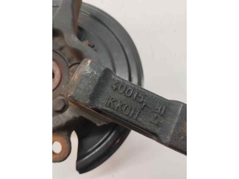 Recambio de mangueta delantera izquierda para nissan juke (f15) 1.5 dci 110 cv referencia OEM IAM 40015  