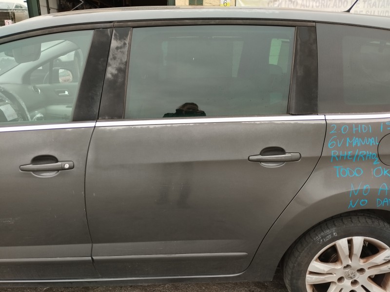 Recambio de puerta trasera izquierda para peugeot 5008 2.0 16v hdi fap cat (rhe / dw10cted4) referencia OEM IAM   
							
