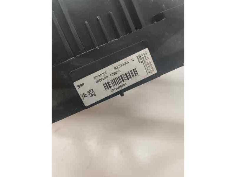 Recambio de electroventilador para citroën c-elysée 1.6 100cv referencia OEM IAM 9812028580  