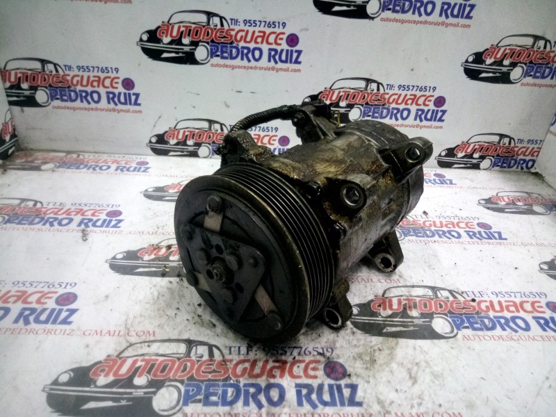 Recambio de compresor aire acondicionado para peugeot 206 berlina 1.4 referencia OEM IAM SD6V12  
							