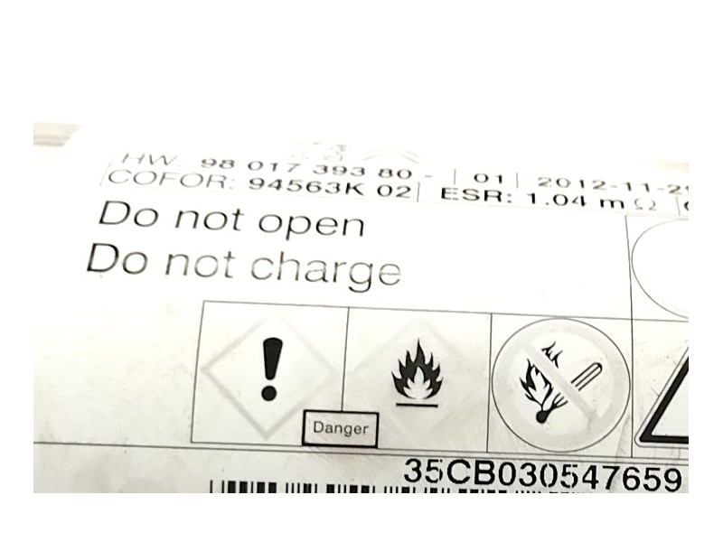 Recambio de centralita start / stop para peugeot 208 1.6 16v hdi fap referencia OEM IAM 9801739380  