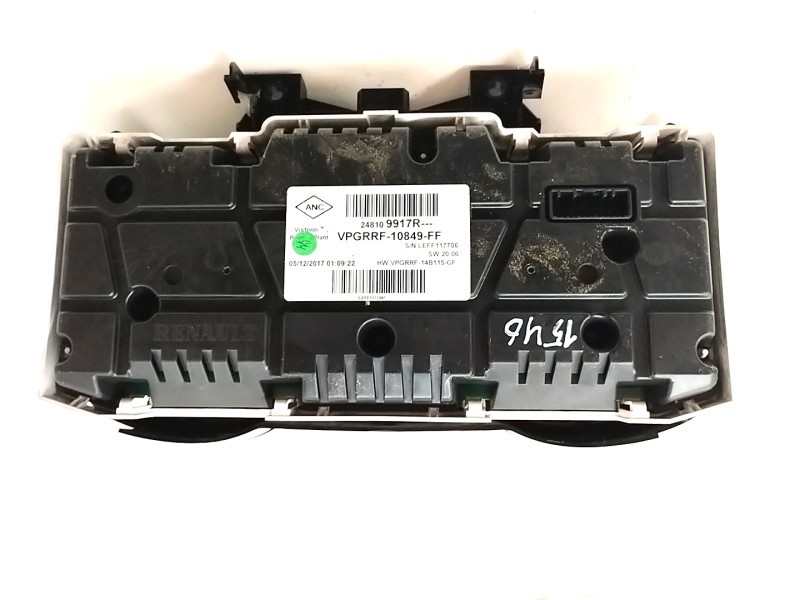 Recambio de cuadro instrumentos para renault clio iv grandtour business referencia OEM IAM 248109917R  