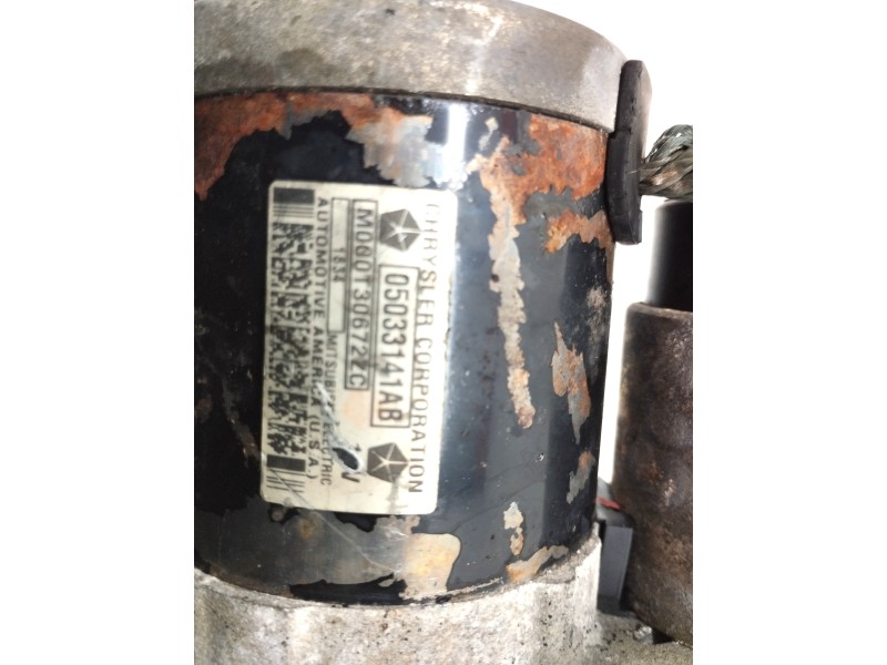 Recambio de motor arranque para chrysler pt cruiser cabrio 2.4 gt turbo referencia OEM IAM 05033141AB  
