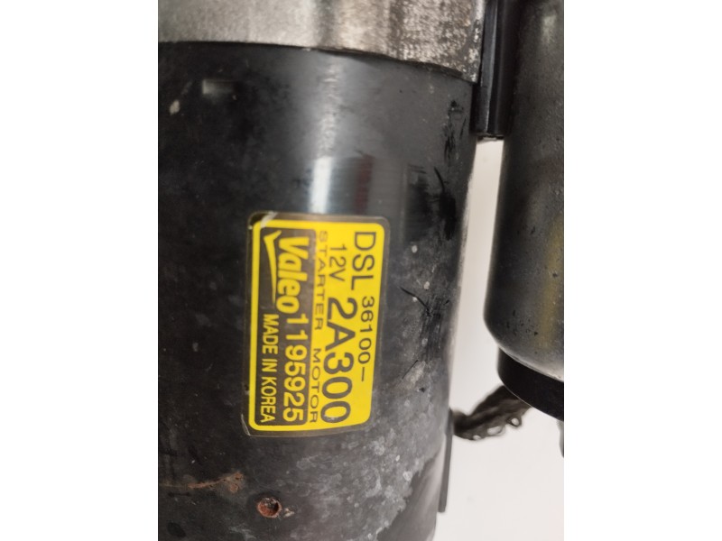 Recambio de motor arranque para hyundai i20 style referencia OEM IAM 1195925  