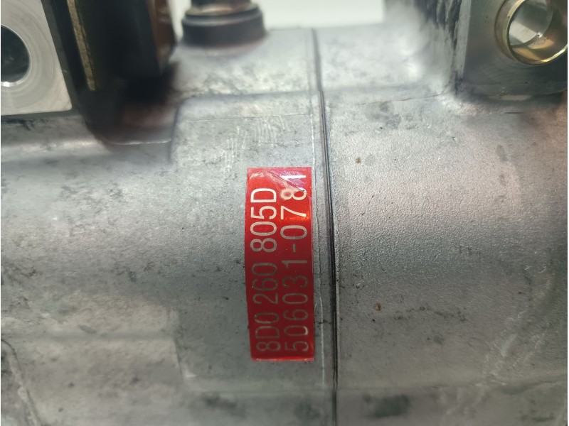 Recambio de compresor aire acondicionado para audi a4 berlina (b5) 1.8 20v turbo referencia OEM IAM 8D0260805D  
							