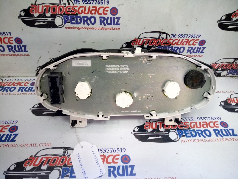 Recambio de cuadro instrumentos para ford ecosport 1.0 ecoboost cat referencia OEM IAM VPFN1F10894AA  