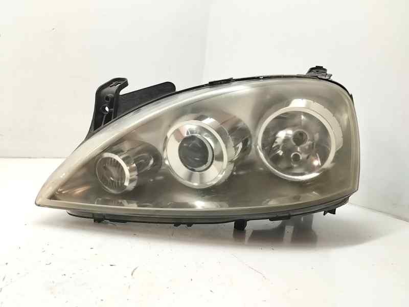 Recambio de faro izquierdo para opel corsa c 1.2 75 cv referencia OEM IAM 13100535  