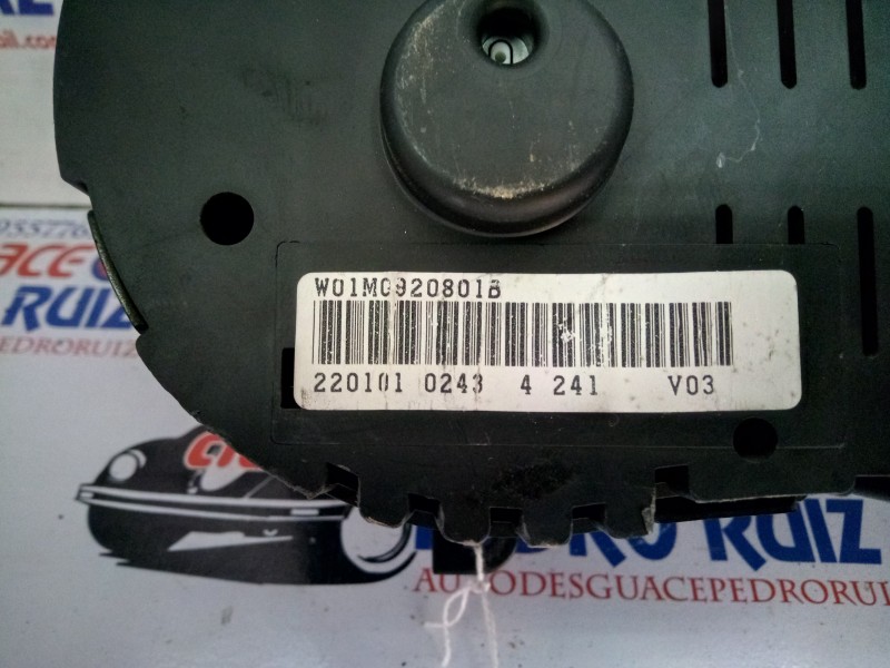 Recambio de cuadro instrumentos para seat toledo (1m2) 1.9 tdi referencia OEM IAM 1M0920801B  