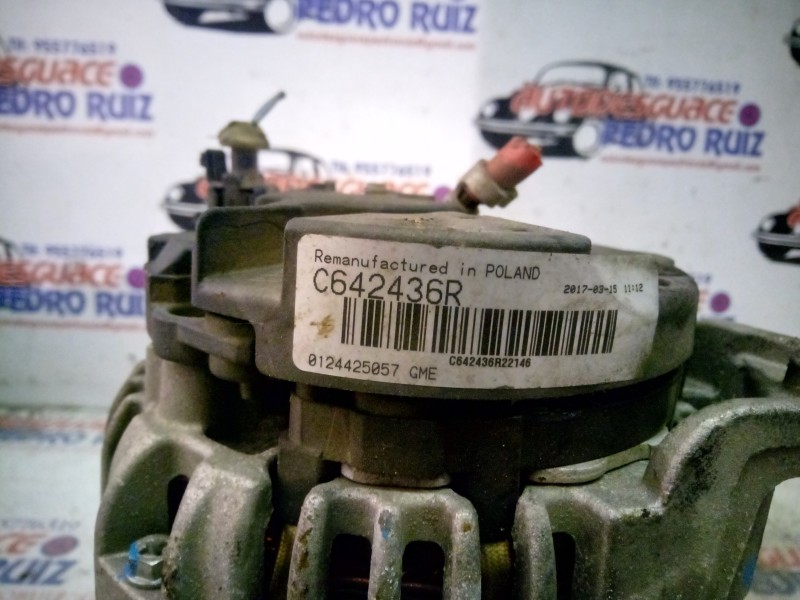 Recambio de alternador para opel corsa d 1.2 cat (a 12 xer / ldc) referencia OEM IAM 0124425057  