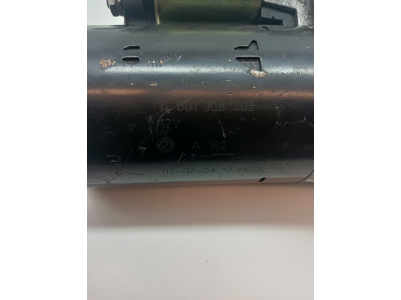 Recambio de motor arranque para fiat stilo (192) 1.9 jtd cat referencia OEM IAM A152   Recambio de motor arranque para fiat stilo (192) 1.9 jtd cat referencia OEM IAM A152