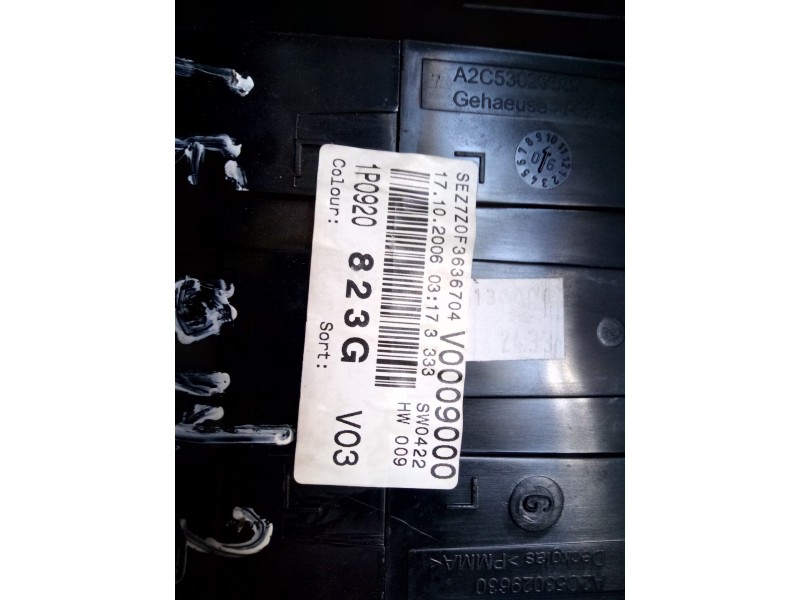 Recambio de cuadro instrumentos para seat leon (1p1) 1.9 tdi referencia OEM IAM 1P0920823G  