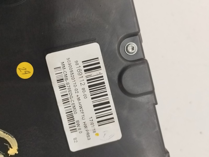 Recambio de cuadro instrumentos para citroën c4 picasso 1.2 12v e-thp referencia OEM IAM 9816911280  