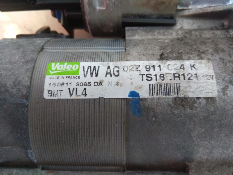 Recambio de motor arranque para volkswagen golf vi (5k1) 1.6 tdi dpf referencia OEM IAM TS18ER121  